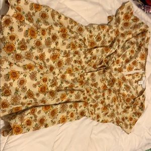 Sunflower romper